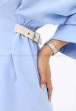 پیراهن کمر کش شانتون کد1002629
