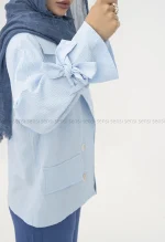 کت اطلس آستین بندی کد1002671