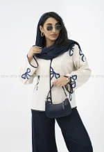 کت گلدوزی پاپیونی کد1002544