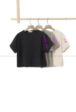 کراپ آستین دوبل کد1002642