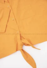 شومیز باکسی جلو گره کد1002555