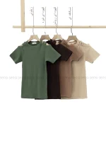تیشرت سرشانه بندی کد1002891