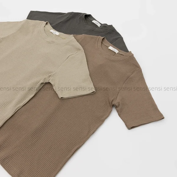 تیشرت قواره دار کبریتی کد1002896