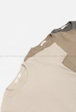 تیشرت کراپ یقه گرد کد1002779