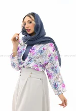 شومیز ایتالیایی گره ای کد1002946