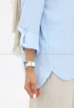 شومیز جلو بسته کتیبه کد1002801