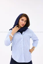 شومیز راه راه کد1002834