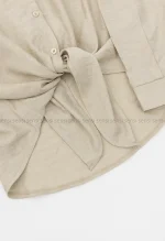 شومیز ساده گره ای کد1002914