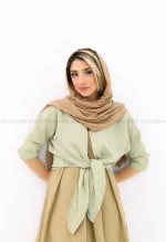 شومیز پری جلو گره ای کد1002839