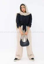 شومیز پری جلو گره ای کد1002839