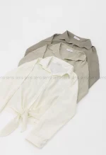 شومیز پری جلو گره ای کد1002839