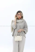 شومیز کراپ جلو بسته کد1002797