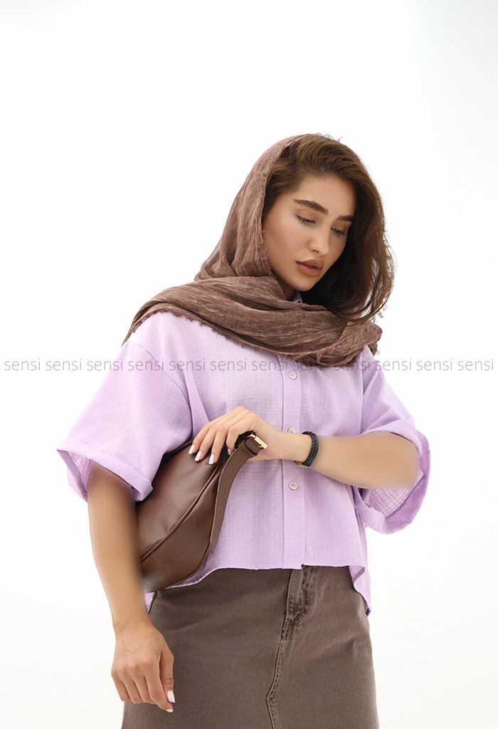 شومیز کراپ لینن