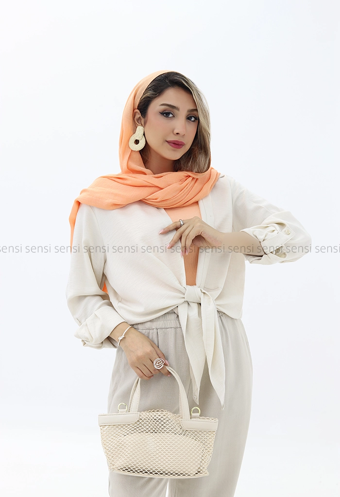 شومیز گره ای آرمانی کد1002956