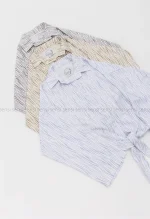 شومیز گره ای زبرا کد1002849