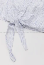 شومیز گره ای زبرا کد1002849