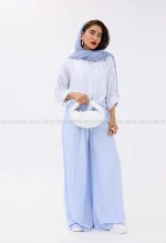 شومیز گره ای زبرا کد1002849