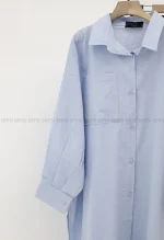 مانتو بلند لینن کد1002927