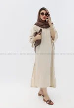 پیراهن کفتان یقه شکاری کد1002850