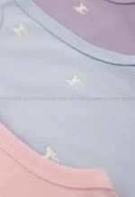 کراپ حلقه ای گلدوزی پاپیون کد1002919