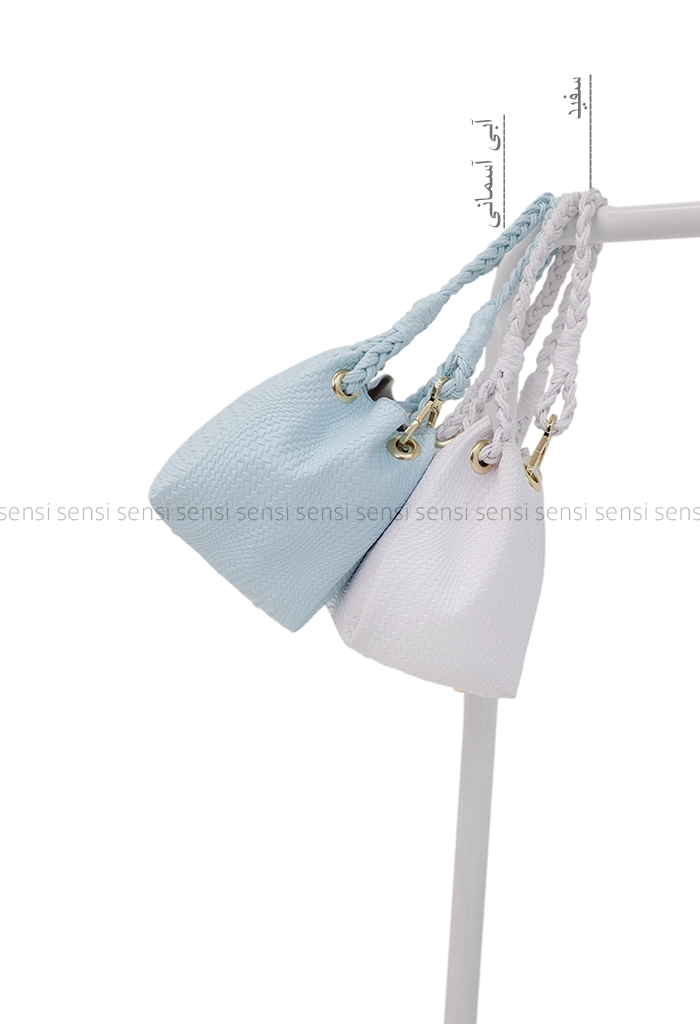 کیف چرم طرح حصیری کد1002857