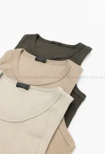 تاپ حلقه ای گلدوزی YSLکد1003032