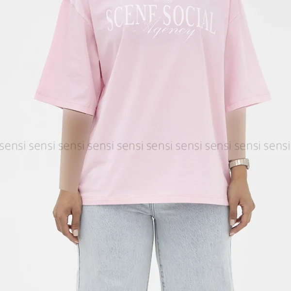 تیشرتscenf socialباکسی کد1003039