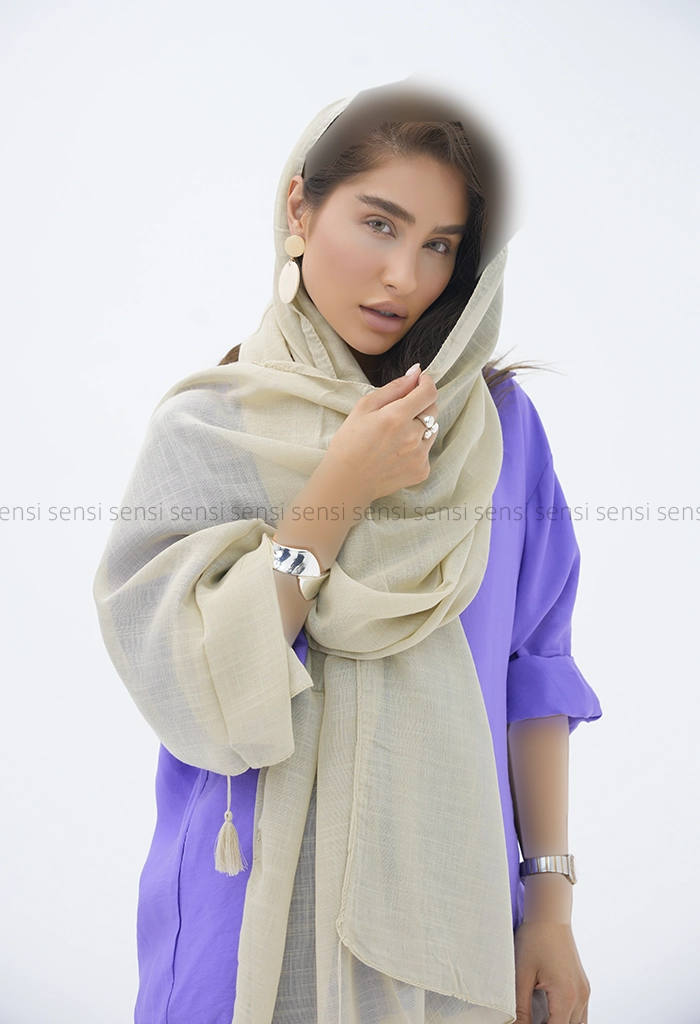 شال لینن زارا کد1002929