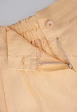 شلوار بگ لینن پیله کد1004052