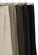 شلوار کتان سیلک کد1004074
