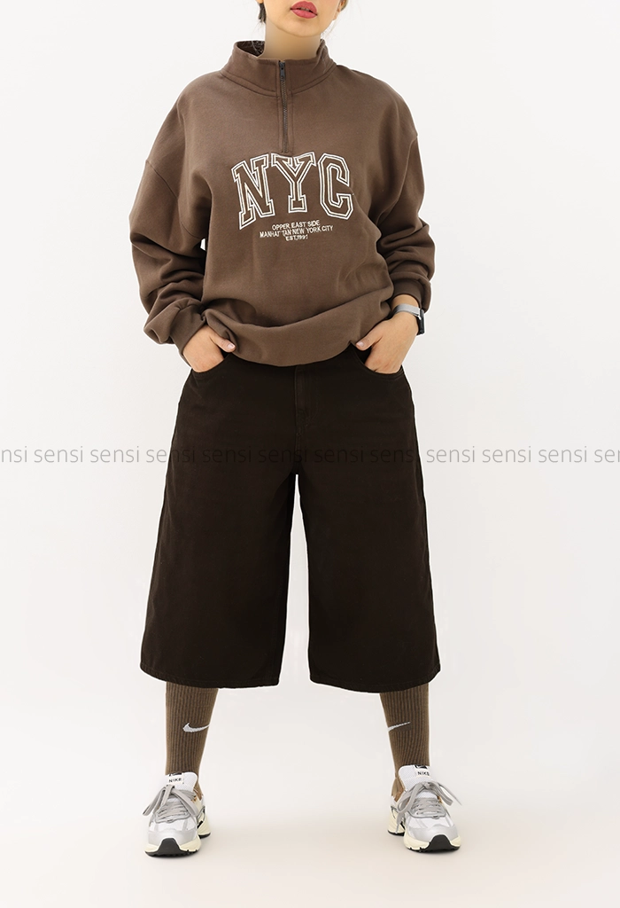 شلوارک جین قد 70کد1003045