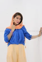شومیز اسلپ جلو گره