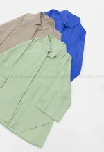 شومیز بغل دکمه nrکد1002814
