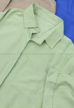 شومیز بغل دکمه nrکد1002814
