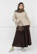 شومیز دکمه ژاپنی کد1003069