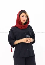شومیز راه راه پری کد1004015