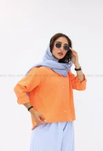 شومیز ساده اطلس کد1003055