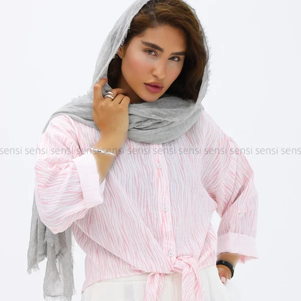 شومیز سوفیا زبرا کد1003043