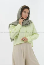 شومیز شیشه ای پولتی باکسی
