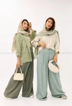 شومیز لینن آرمانی کد1004013