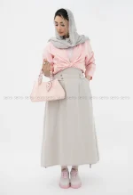 شومیز کراپ گره ای کد1003027