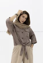شومیز گره ای صوفیا کد1003056