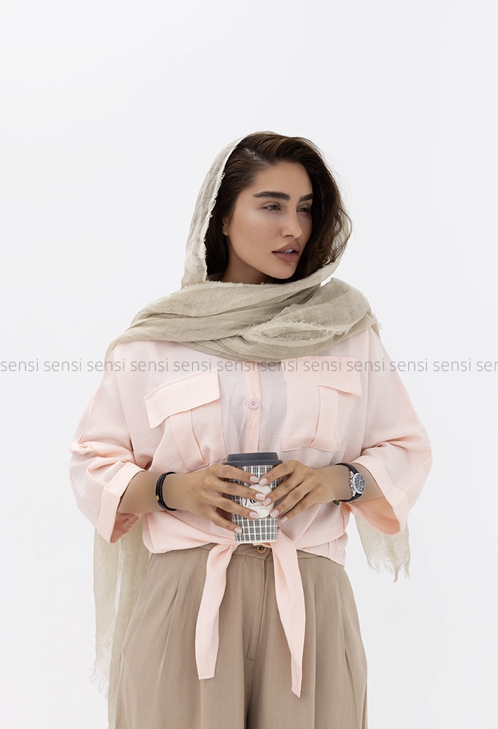 شومیز گره ای صوفیا کد1003056
