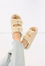 صندل دوسگک طرح دار کد1002958