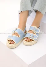 صندل دوسگک طرح دار کد1002958