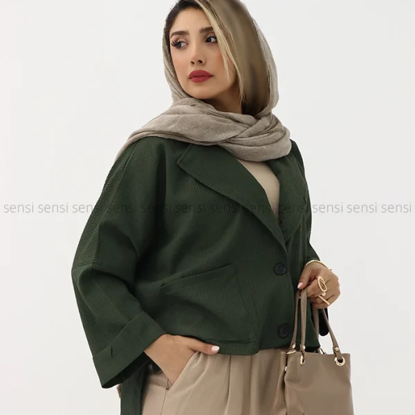 کت آستین کیمونو کد1003008