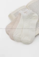 جوراب لب تور پنبه کد1004159