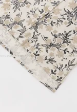 ست شومیز شلوار نچرال طرحدار کد1004068