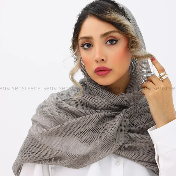 شال کنفی حصیری کد1004206