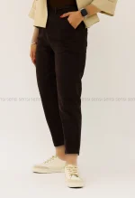 شلوار مام کتان